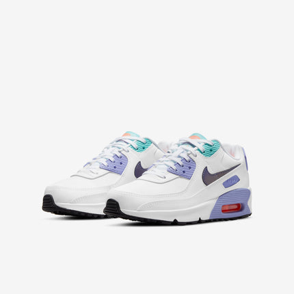 (GS) Nike Air Max 90 LTR SE 2 'Purple Dust' (2021) CZ4500-100 - SOLE SERIOUSS (3)