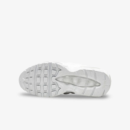 (GS) Nike Air Max 95 Recraft 'Triple White' (2020) CJ3906-100 - SOLE SERIOUSS (4)
