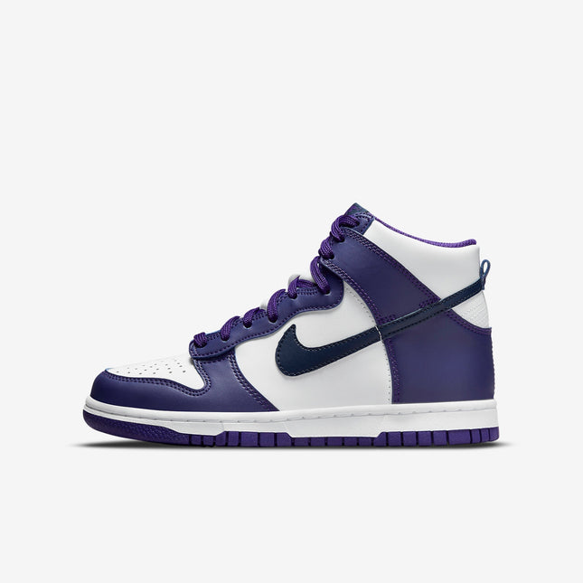 (GS) Nike Dunk High 'White / Midnight Navy' (2022) DH9751-100 - SOLE SERIOUSS (1)