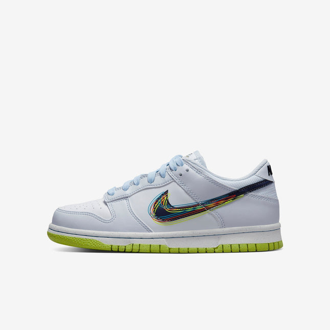 (GS) Nike Dunk Low '3D Swoosh Grey' (2022) DV3478-100 - SOLE SERIOUSS (1)