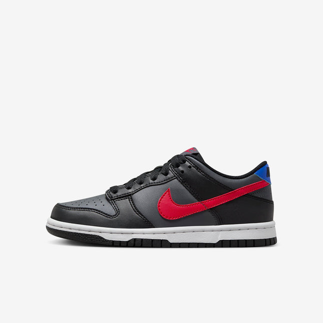 (GS) Nike Dunk Low 'Black / University Red' (2023) FV0373-001 - SOLE SERIOUSS (1)