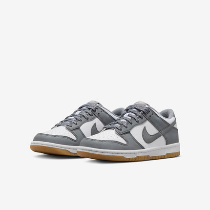 (GS) Nike Dunk Low 'Grey Gum / 3M Reflective Swoosh' (2023) FV0374-100 - SOLE SERIOUSS (3)