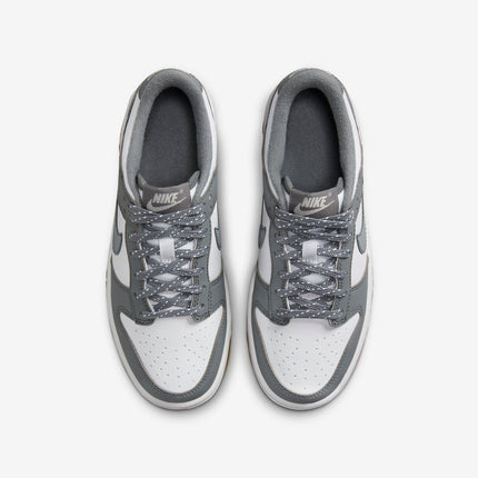 (GS) Nike Dunk Low 'Grey Gum / 3M Reflective Swoosh' (2023) FV0374-100 - SOLE SERIOUSS (4)