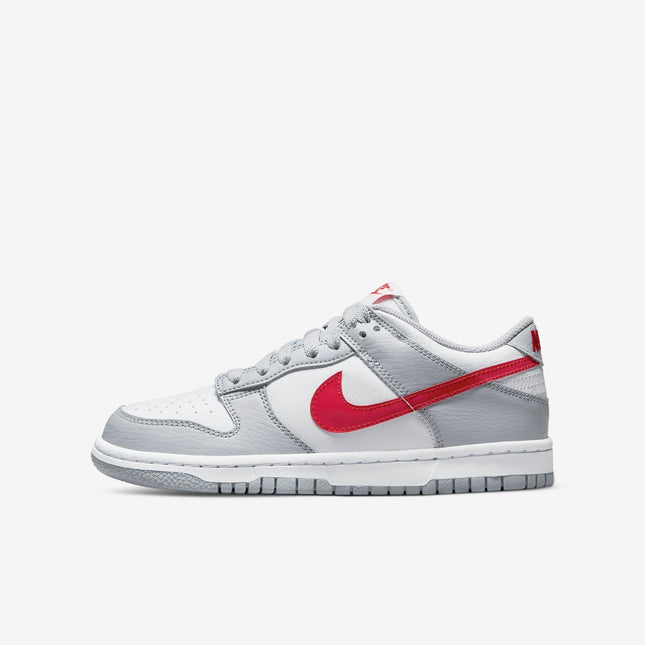 (GS) Nike Dunk Low 'Grey Red' (2022) DV7149-001 - SOLE SERIOUSS (1)