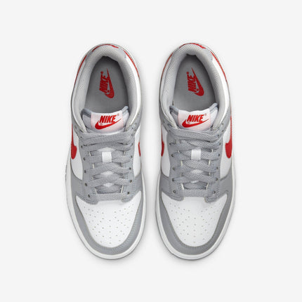 (GS) Nike Dunk Low 'Grey Red' (2022) DV7149-001 - SOLE SERIOUSS (4)