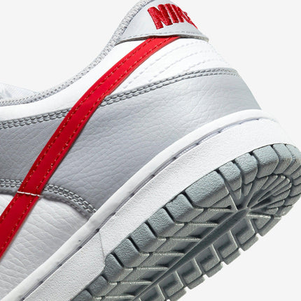 (GS) Nike Dunk Low 'Grey Red' (2022) DV7149-001 - SOLE SERIOUSS (7)