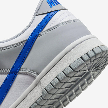 (GS) Nike Dunk Low 'Mini Swoosh Wolf Grey / Game Royal' (2023) FN3878-001 - SOLE SERIOUSS (7)