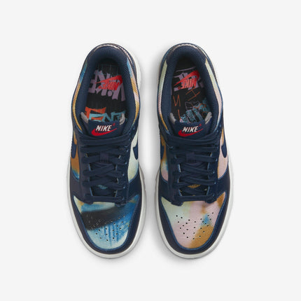 (GS) Nike Dunk Low SE 'Graffiti Navy' (2022) DM1051-400 - SOLE SERIOUSS (4)