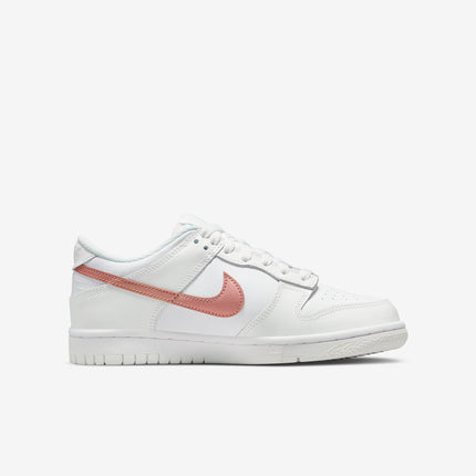 (GS) Nike Dunk Low 'White / Metallic Red Bronze' (2022) DH9765-100 - SOLE SERIOUSS (2)