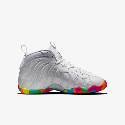 (GS) Nike Little Foamposite One 'White Fruity Pebbles' (2015) 644791-100 - SOLE SERIOUSS (2)