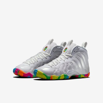 (GS) Nike Little Foamposite One 'White Fruity Pebbles' (2015) 644791-100 - SOLE SERIOUSS (3)