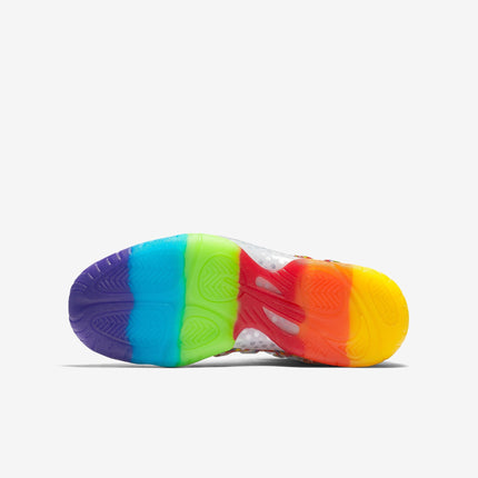 (GS) Nike Little Foamposite Pro 'White Fruity Pebbles' (2017) 644792-101 - SOLE SERIOUSS (6)
