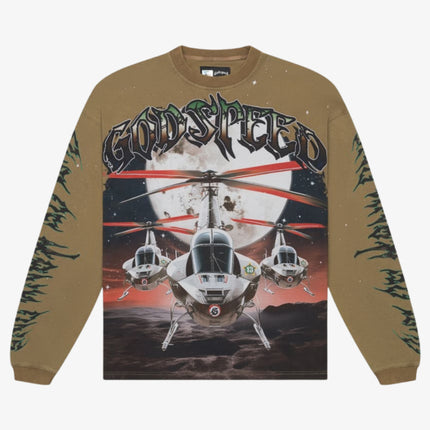 Godspeed 'Air Strike' L/S Long Sleeve T-Shirt Olive | SOLE SERIOUSS [1]