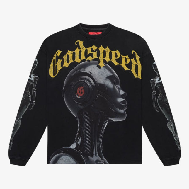 Godspeed 'Alexa' L/S Long Sleeve T-Shirt Black (Washed) | SOLE SERIOUSS [1]