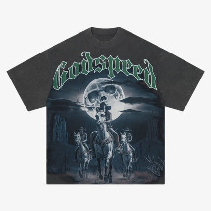 Godspeed 'Amigos' T-Shirt Grey (Washed) | SOLE SERIOUSS [1]