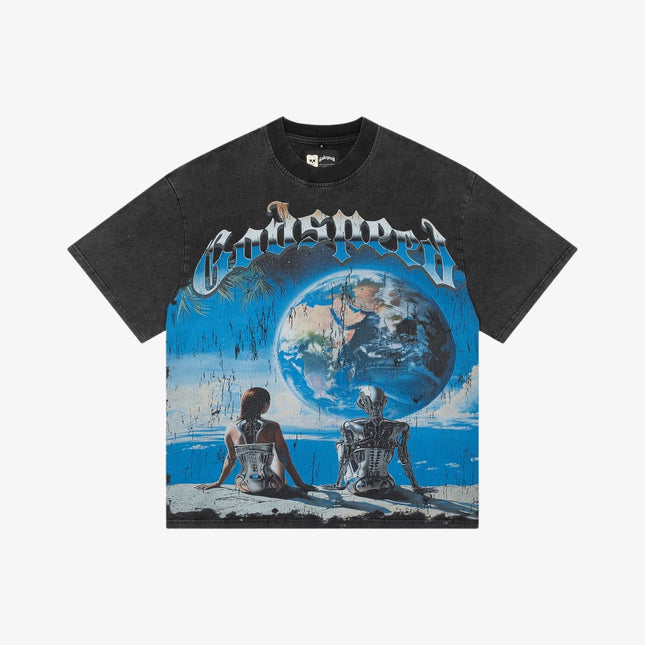 Godspeed 'Artificial Love' T-Shirt Washed Grey (Edition of 300) | SOLE SERIOUSS [1]