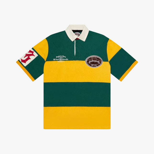 Godspeed Classic Field Rugby Shirt Green / Yellow - SOLE SERIOUSS (1)