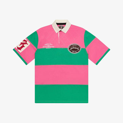 Godspeed Classic Field Rugby Shirt Pink / Green - SOLE SERIOUSS (1)