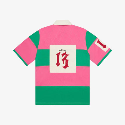 Godspeed Classic Field Rugby Shirt Pink / Green - SOLE SERIOUSS (2)