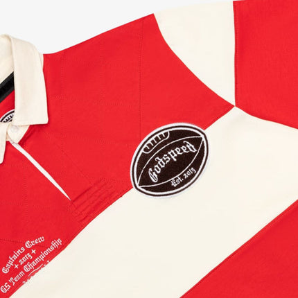 Godspeed Classic Field Rugby Shirt Red / White - SOLE SERIOUSS (4)