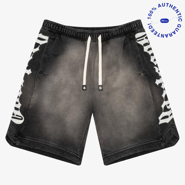 Godspeed 'Courtside' French Terry Sweat Shorts Black Sun-Fade | SOLE SERIOUSS [1]