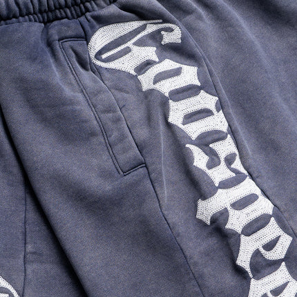 Godspeed 'Courtside' French Terry Sweat Shorts Navy Blue Wash | SOLE SERIOUSS [4]