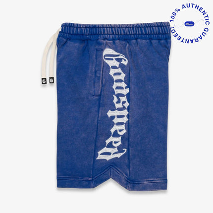 Godspeed 'Courtside' French Terry Sweat Shorts Royal Blue Wash | SOLE SERIOUSS [3]
