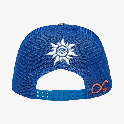 Godspeed Dual Patch Trucker Snapback Hat Royal Blue - SOLE SERIOUSS (4)