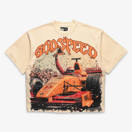 Godspeed 'F1 Finishline' T-Shirt Bone (Edition of 444) | SOLE SERIOUSS [1]