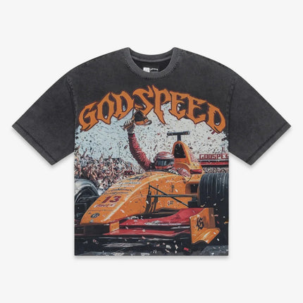 Godspeed 'F1 Finishline' T-Shirt Grey Wash (Edition of 444) | SOLE SERIOUSS [1]