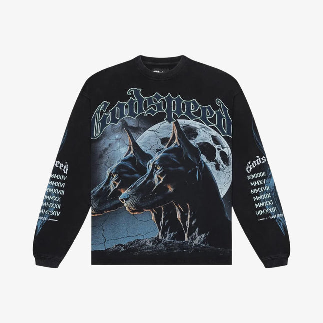 Godspeed 'F.T.D' L/S Long Sleeve T-Shirt Washed Black (Edition of 200) | SOLE SERIOUSS [1]