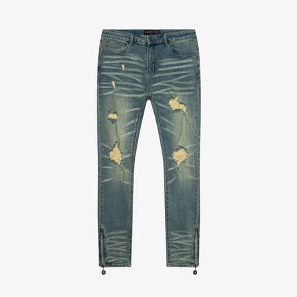 Godspeed 'GS 4ever' Chain-Stitch Denim Jeans Blue - SOLE SERIOUSS (3)