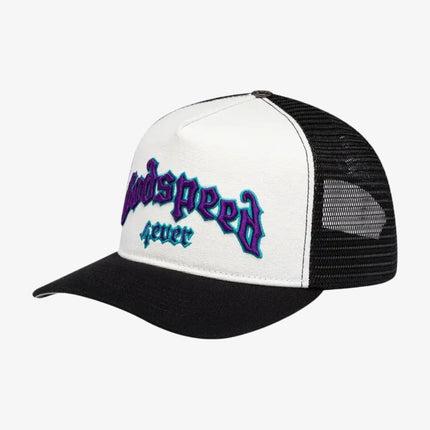 Godspeed 'GS Forever Grape' Trucker Snapback Hat Teal / Purple | SOLE SERIOUSS [2]