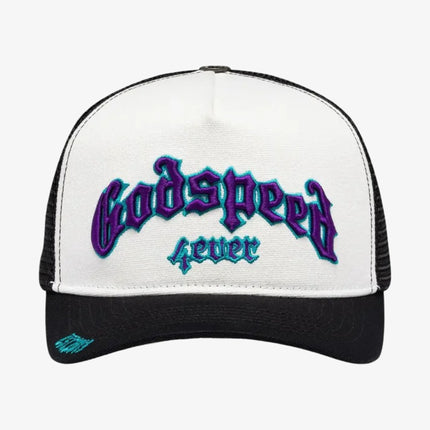 Godspeed 'GS Forever Grape' Trucker Snapback Hat Teal / Purple | SOLE SERIOUSS [3]