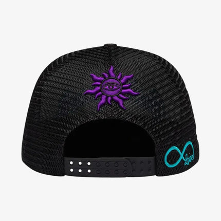 Godspeed 'GS Forever Grape' Trucker Snapback Hat Teal / Purple | SOLE SERIOUSS [4]