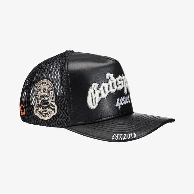 Godspeed 'GS Forever' Premium Leather Trucker Snapback Hat - SOLE SERIOUSS (1)