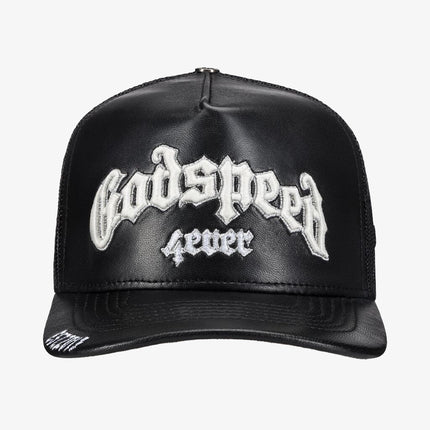 Godspeed 'GS Forever' Premium Leather Trucker Snapback Hat - SOLE SERIOUSS (2)