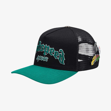 Godspeed 'GS Forever' Trucker Snapback Hat Black / Green - SOLE SERIOUSS (3)