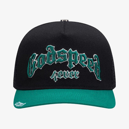 Godspeed 'GS Forever' Trucker Snapback Hat Black / Green - SOLE SERIOUSS (4)