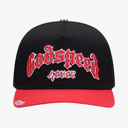 Godspeed 'GS Forever' Trucker Snapback Hat Black / Red - SOLE SERIOUSS (3)