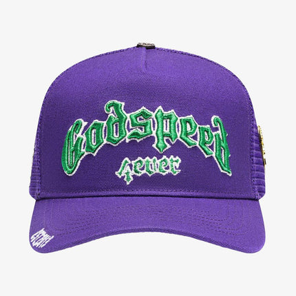 Godspeed 'GS Forever' Trucker Snapback Hat Grape - SOLE SERIOUSS (3)