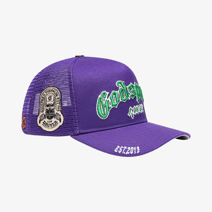 Godspeed 'GS Forever' Trucker Snapback Hat Grape - SOLE SERIOUSS (4)