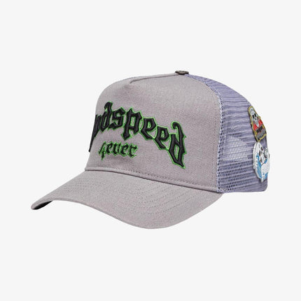 Godspeed 'GS Forever' Trucker Snapback Hat Grey / Green | SOLE SERIOUSS [2]