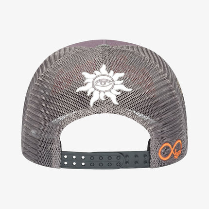 Godspeed 'GS Forever' Trucker Snapback Hat Grey / Red - SOLE SERIOUSS (4)