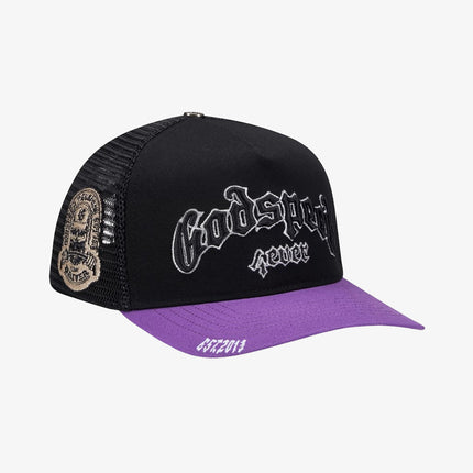 Godspeed 'GS Forever' Trucker Snapback Hat Purple / Black - SOLE SERIOUSS (1)