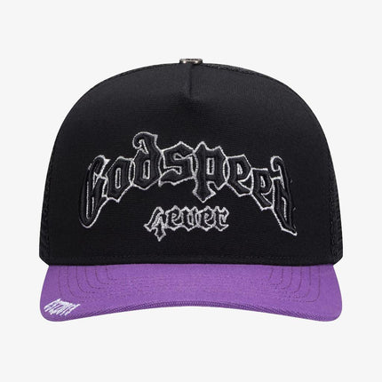 Godspeed 'GS Forever' Trucker Snapback Hat Purple / Black - SOLE SERIOUSS (2)