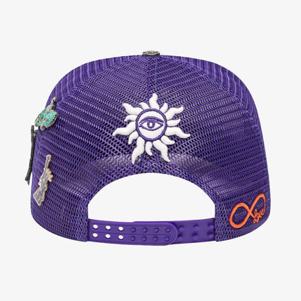 Godspeed 'GS Forever' Trucker Snapback Hat Purple / Green - SOLE SERIOUSS (4)