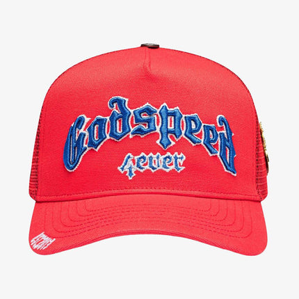 Godspeed 'GS Forever' Trucker Snapback Hat Red / Blue - SOLE SERIOUSS (3)