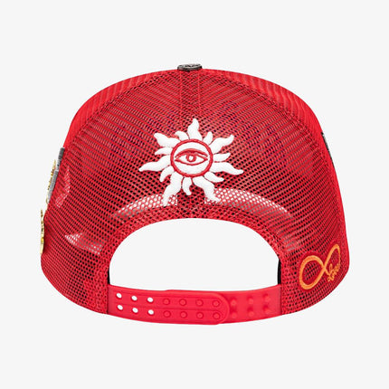 Godspeed 'GS Forever' Trucker Snapback Hat Red / Blue - SOLE SERIOUSS (4)