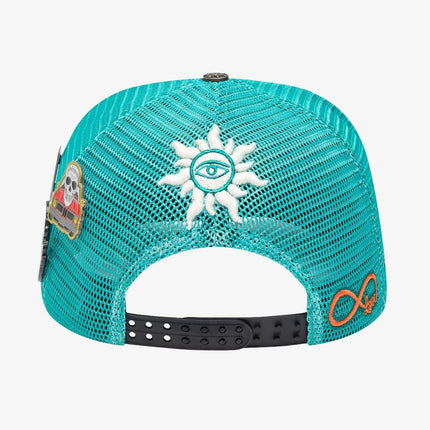 Godspeed 'GS Forever' Trucker Snapback Hat Turquoise / Black - SOLE SERIOUSS (4)